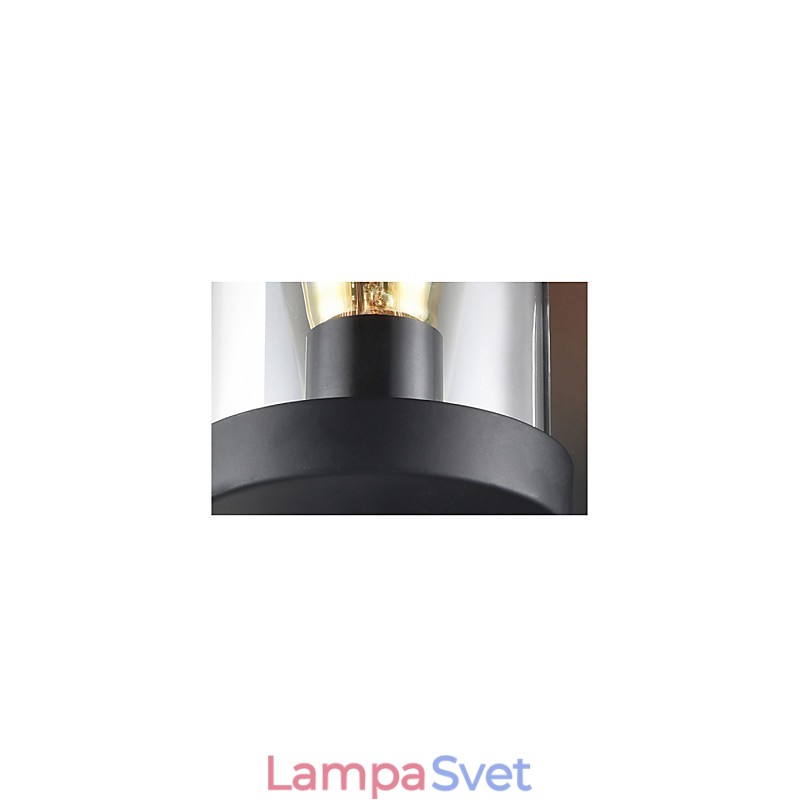 Svietidlá v rustikálnom štýle Iron Glass Wall Sconce Retro Nástenná lampa Svetlo z USA