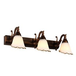 Nástenné svietniky Kúpeľňové osvetlenie Nástenné svietidlá na čítanie Mini štýl Rustic Lodge Metal