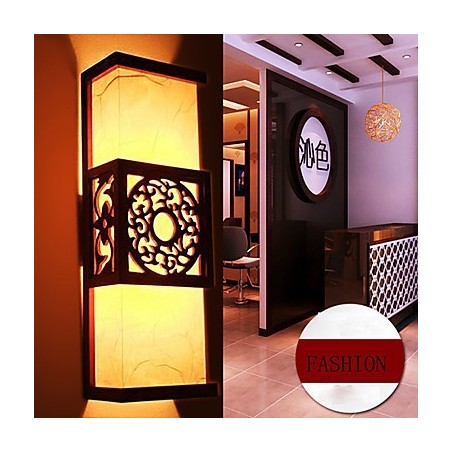 Archaize Corridor Corridor Klasická nástenná lampa z ovčej kože Light Archaize Corridor Corridor Klasická nástenná lampa z ovčej kože Light