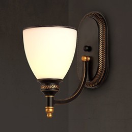 Nástenná sklenená lampa Nordic Country