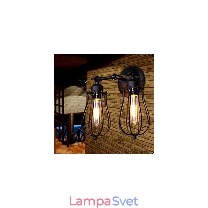 Nástenná lampa Township Double Grapefruit