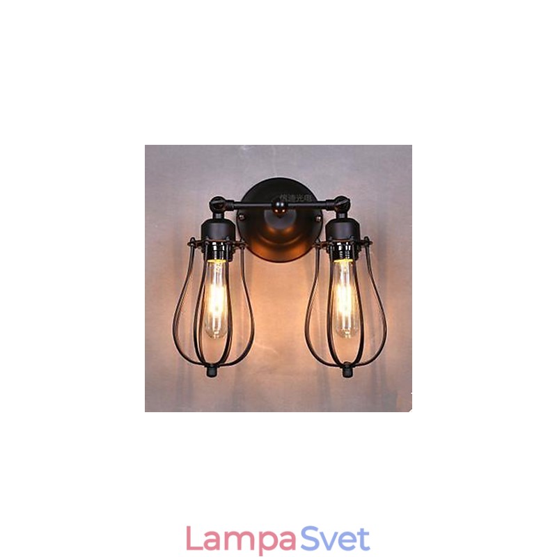 Nástenná lampa Township Double Grapefruit