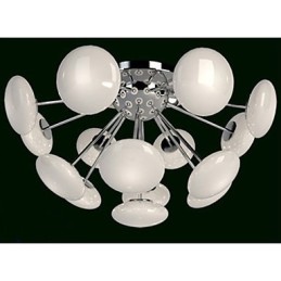 ModernYestaurant Lamp Jednoduché kruhové sklenené umenie Závesná lampa Európskeho štýlu