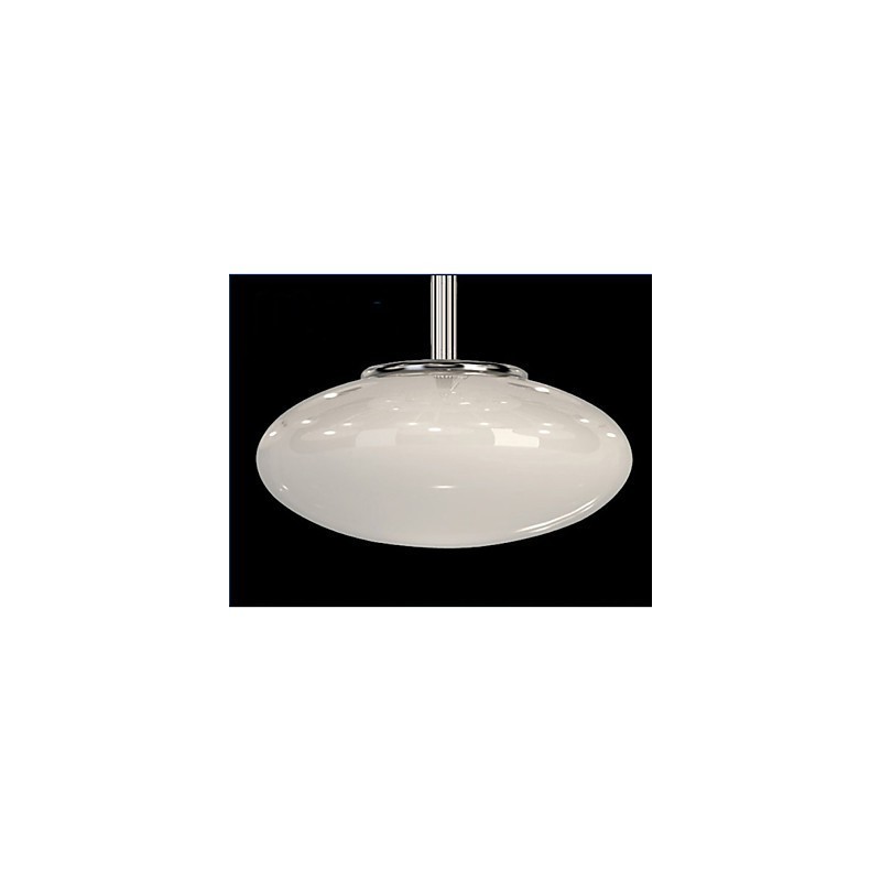ModernYestaurant Lamp Jednoduché kruhové sklenené umenie Závesná lampa Európskeho štýlu