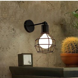 Obnova starých spôsobov je stará pouličná lampa Balkónová chodba Nástenná lampa z tepaného železa
