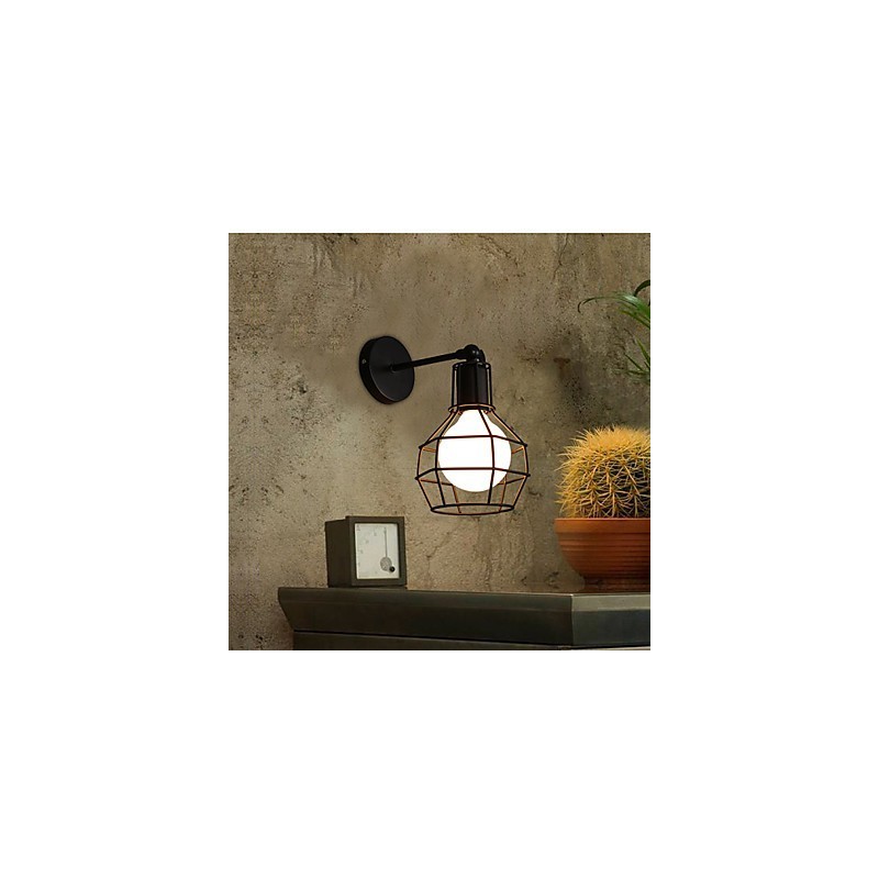 Obnova starých spôsobov je stará pouličná lampa Balkónová chodba Nástenná lampa z tepaného železa