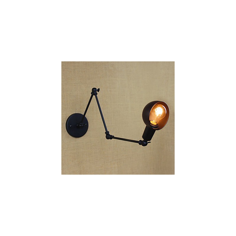 Retro industriálny štýl Uličky Schody Chodba Nástenná lampa s dlhým ramenom Kované železo Balkón Reštaurácia Bar