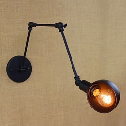 Retro industriálny štýl Uličky Schody Chodba Nástenná lampa s dlhým ramenom Kované železo Balkón Reštaurácia Bar