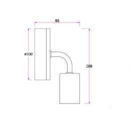110V 220V IRON Edison Vnútorné nástenné svietidlo Chodba schodisko Svietidlo Žiarovka Svietidlo Čierna Biela