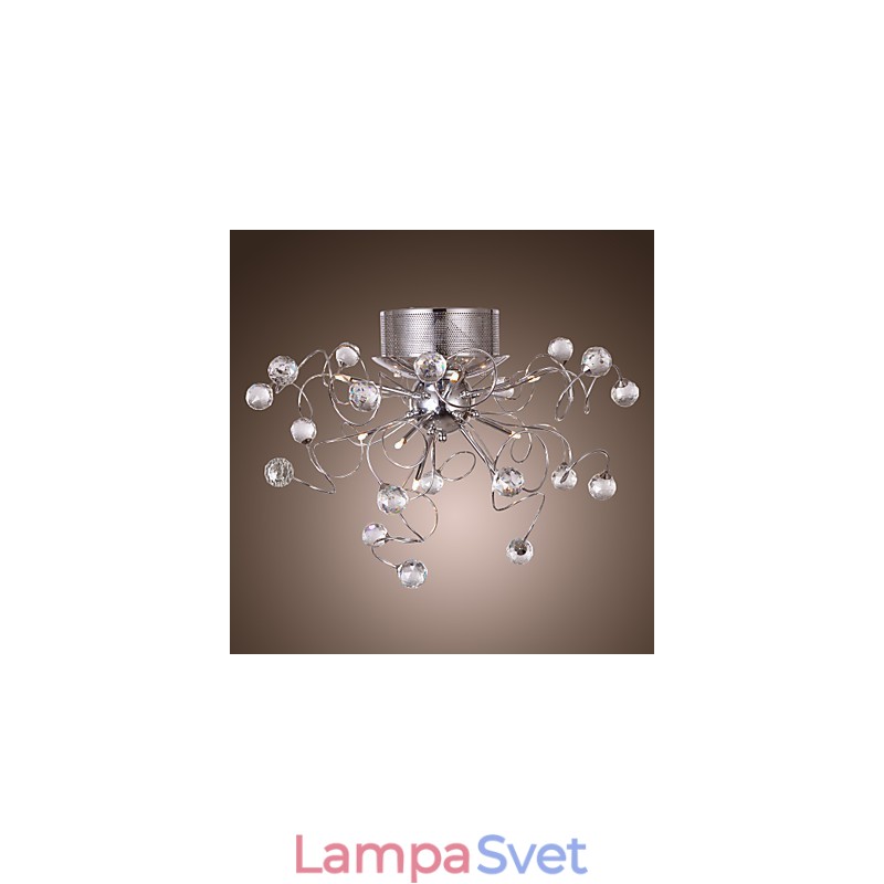 Luster Crystal Modern Design Living 9 svietidiel