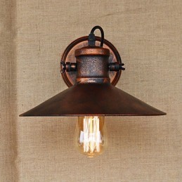 Loft industriálny sklad Kreatívna obývačka Balkón Vietor Železný nostalgický Retro Pastierske schodisko Nástenná lampa