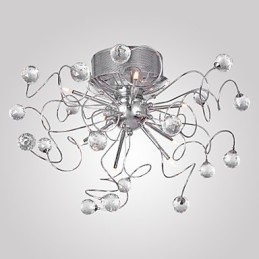 Luster Crystal Modern Design Living 9 svietidiel