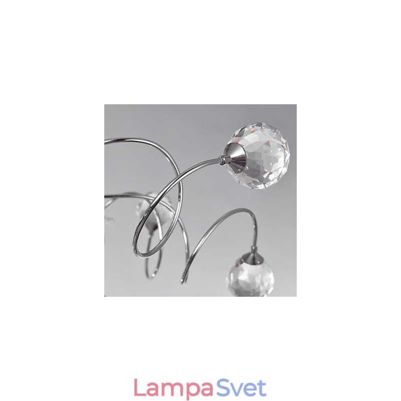 Luster Crystal Modern Design Living 9 svietidiel