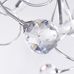 Luster Crystal Modern Design Living 9 svietidiel