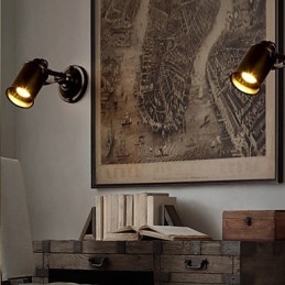 Americká nástenná lampa obnovuje staroveké spôsoby osvetlenia nástenných lámp