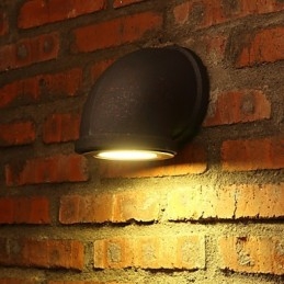 Podkrovie Kreatívna osobnosť Retro Vidiecka nástenná lampa na vodnú fajku