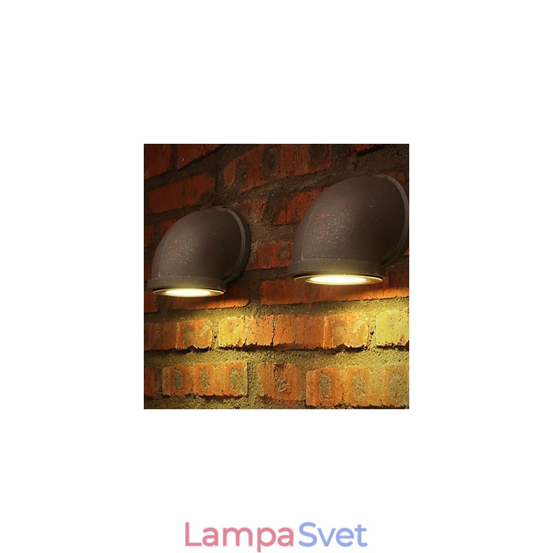 Podkrovie Kreatívna osobnosť Retro Vidiecka nástenná lampa na vodnú fajku