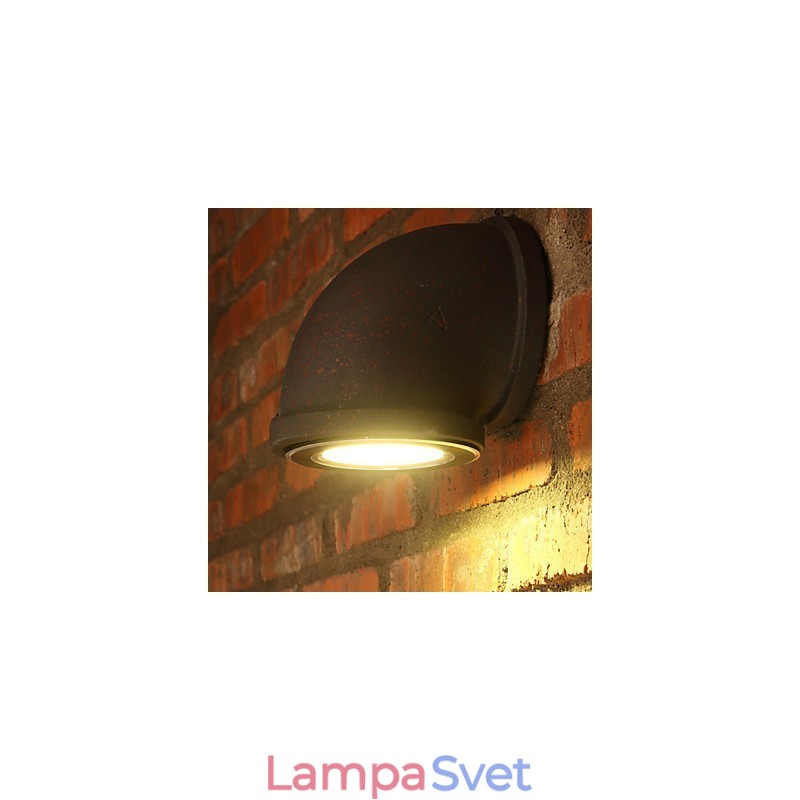 Podkrovie Kreatívna osobnosť Retro Vidiecka nástenná lampa na vodnú fajku