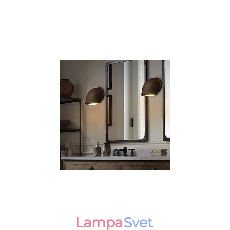 Podkrovie Kreatívna osobnosť Retro Vidiecka nástenná lampa na vodnú fajku