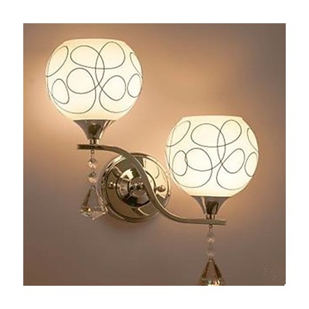 Krištáľová nástenná lampa Krištáľová nástenná lampa