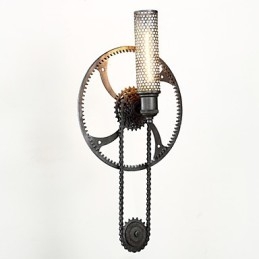 Nástenné svietidlo Grand Mercure Mount Loft Steampunk Nordic American Warehouse Retro Industrial Gear Wall Lamp