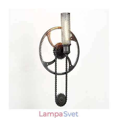 Nástenné svietidlo Grand Mercure Mount Loft Steampunk Nordic American Warehouse Retro Industrial Gear Wall Lamp