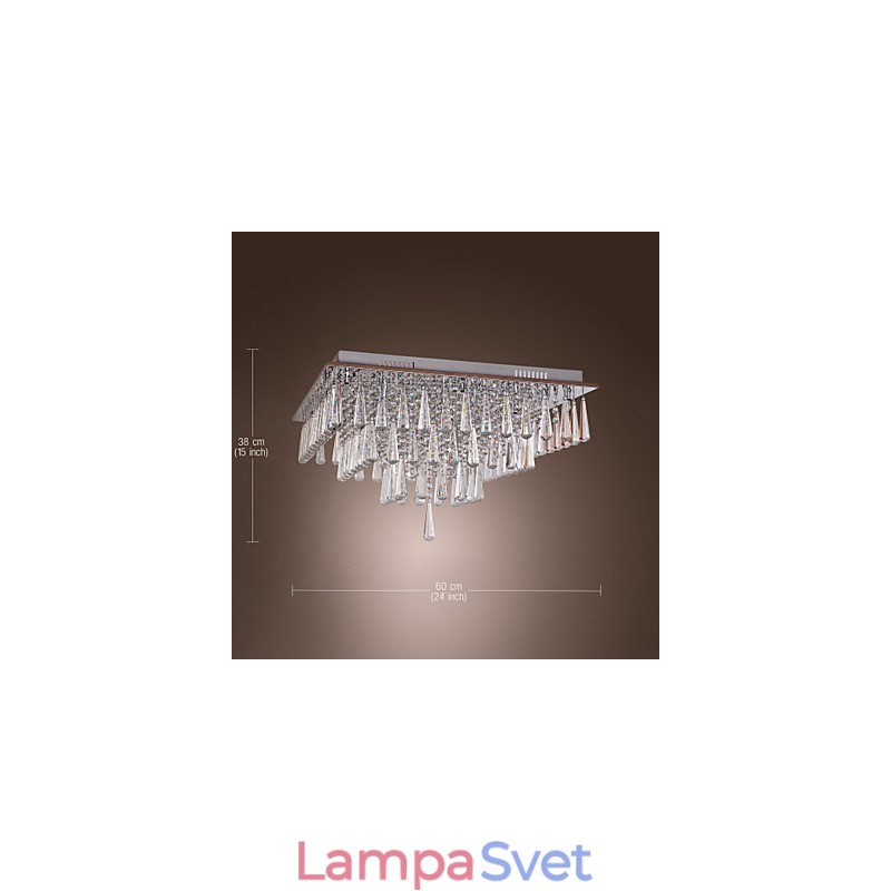 Moderné súčasné Crystal Others Flush Mount