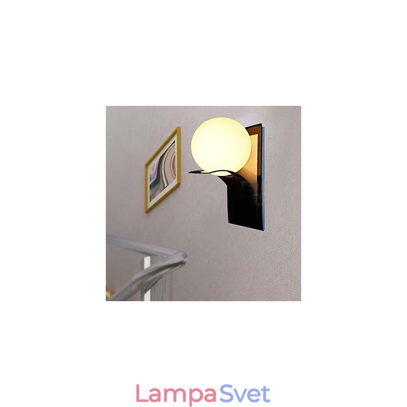 Kúpeľňové nástenné svietidlo Moderné glóbusové galvanické pokovovanie kovu