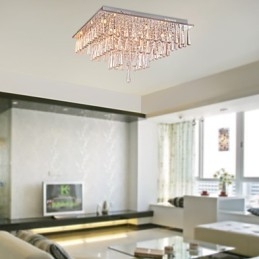 Moderné súčasné Crystal Others Flush Mount