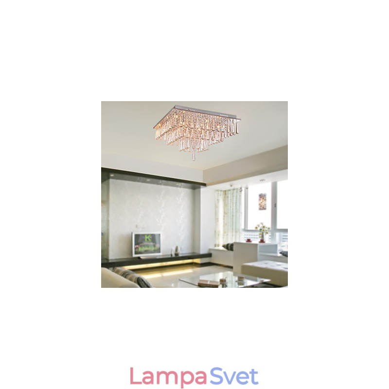 Moderné súčasné Crystal Others Flush Mount
