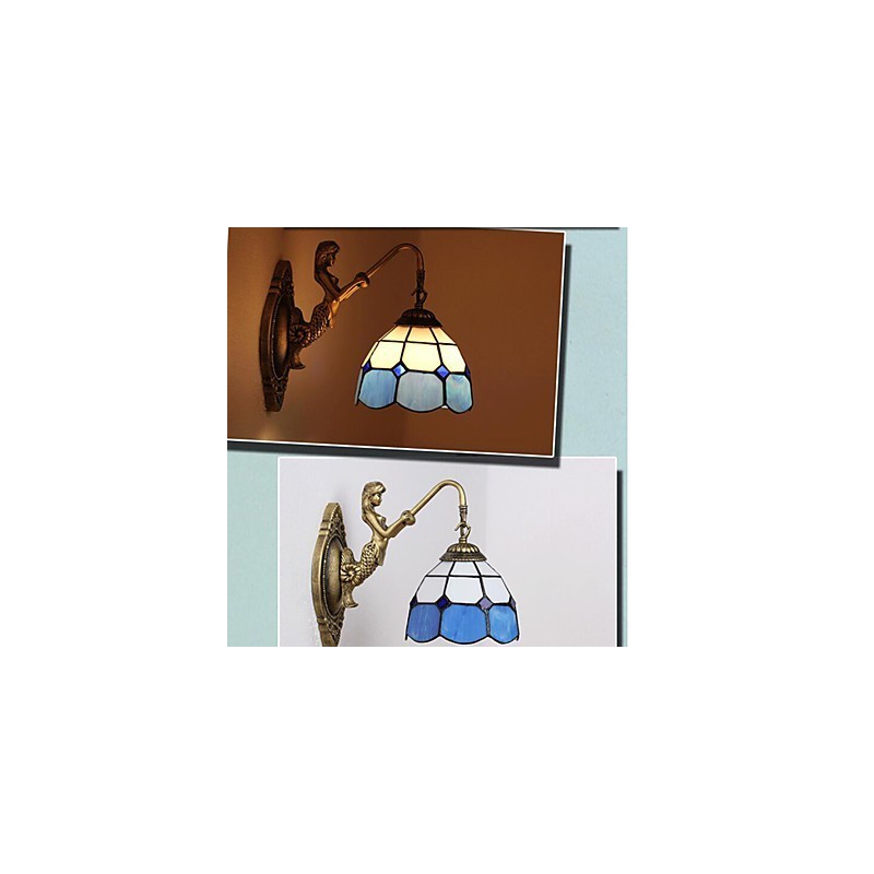 Typ Europe Restoring Ancient Ways Nástenná lampa Creative Mediterranean Glass Lights