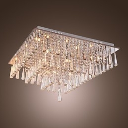 Moderné súčasné Crystal Others Flush Mount