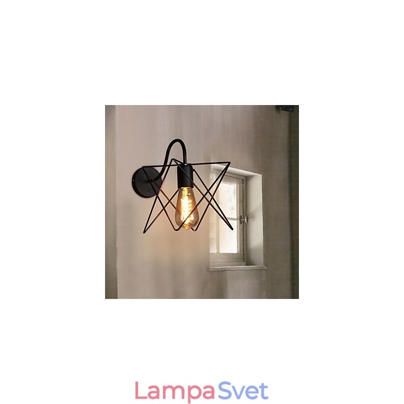 Nástenné lampy Nordic Retro Hallway Schody Line