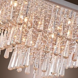 Moderné súčasné Crystal Others Flush Mount