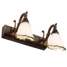 Nástenné svietniky Kúpeľňové osvetlenie Nástenné svietidlá na čítanie Mini štýl Rustic Lodge Metal