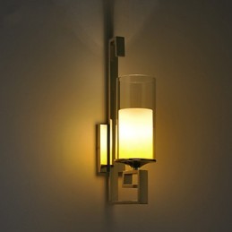 Moderné sklenené nástenné svietidlá do jedálne Jednoduché kuchynské nástenné svietidlá Bar Kaviareň Predsieň Balkónová nástenná lampa