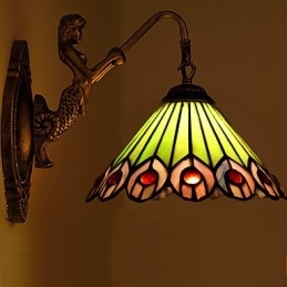 Európske zmluvné vidiecke kreatívne kované nástenné lampy