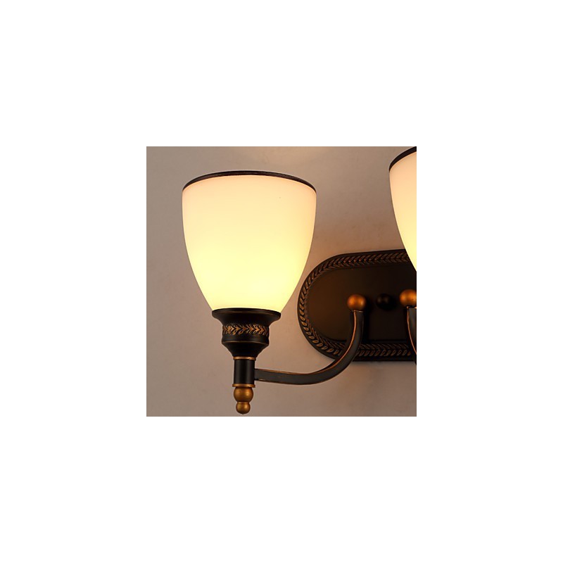 Priemyselná krajina Európska Nočná Balkón Schody Vietor Vietor Kaviareň Nástenná lampa v uličke Reštaurácia v európskom štýle