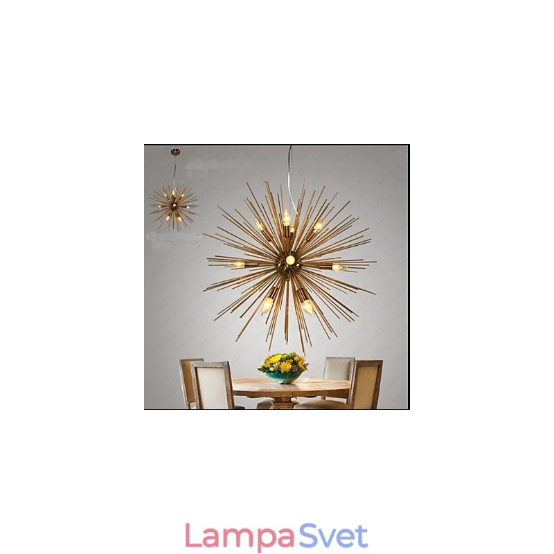 Luster Retro Imitation Copper Creative line 12