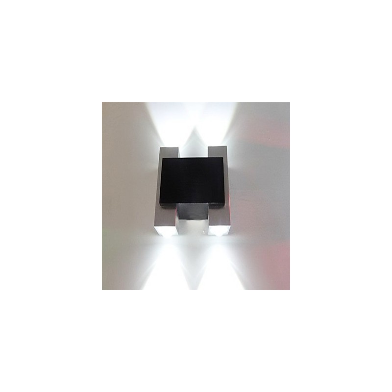 Zapustené nástenné svietidlá v mini štýle Moderné súčasné kovové