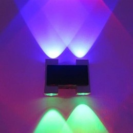 Zapustené nástenné svietidlá v mini štýle Moderné súčasné kovové