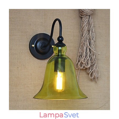 Americký vidiecky vidiek Minimalistická Dekoratívna nástenná lampa z modrého skla Chodba do obývacej izby Americký vidiecky vidiek Minimalistická Dekoratívna nástenná lampa z modrého skla Chodba do obývacej izby