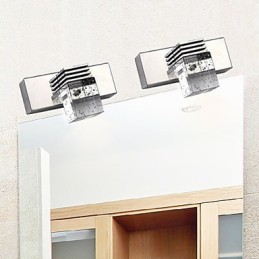 Nástenné svietniky Kúpeľňové osvetlenie Nástenné podložky Crystal Mini štýl Moderný súčasný kov