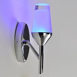 Nástenné svietniky Moderná súčasná kovová lampa na víno