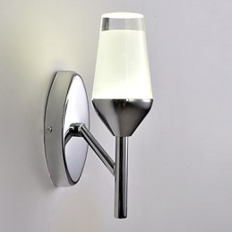 Nástenné svietniky Moderná súčasná kovová lampa na víno
