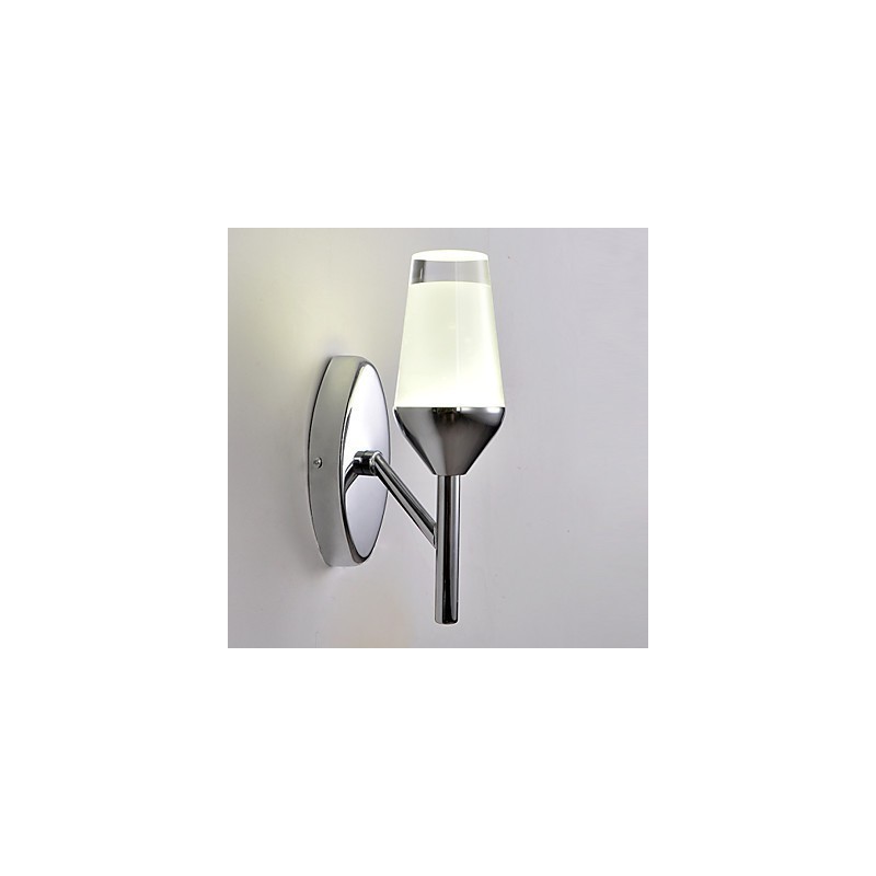 Nástenné svietniky Moderná súčasná kovová lampa na víno