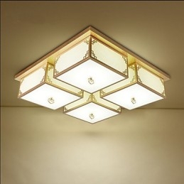 Lampy v čínskom štýle železné stropné osvetlenie Atmosféra A