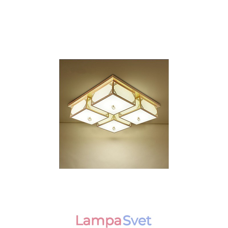 Lampy v čínskom štýle železné stropné osvetlenie Atmosféra A