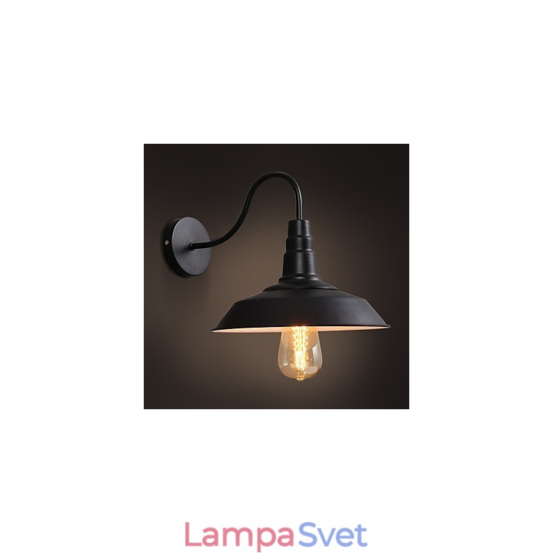 Obnova starých spôsobov je stará pouličná lampa Balkónová chodba Nástenná lampa z tepaného železa