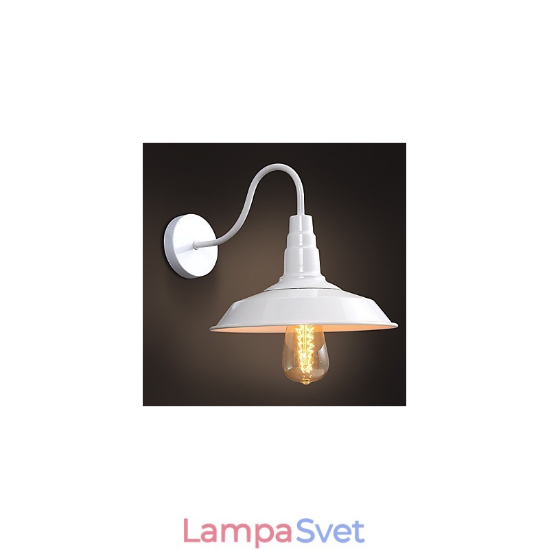 Obnova starých spôsobov je stará pouličná lampa Balkónová chodba Nástenná lampa z tepaného železa